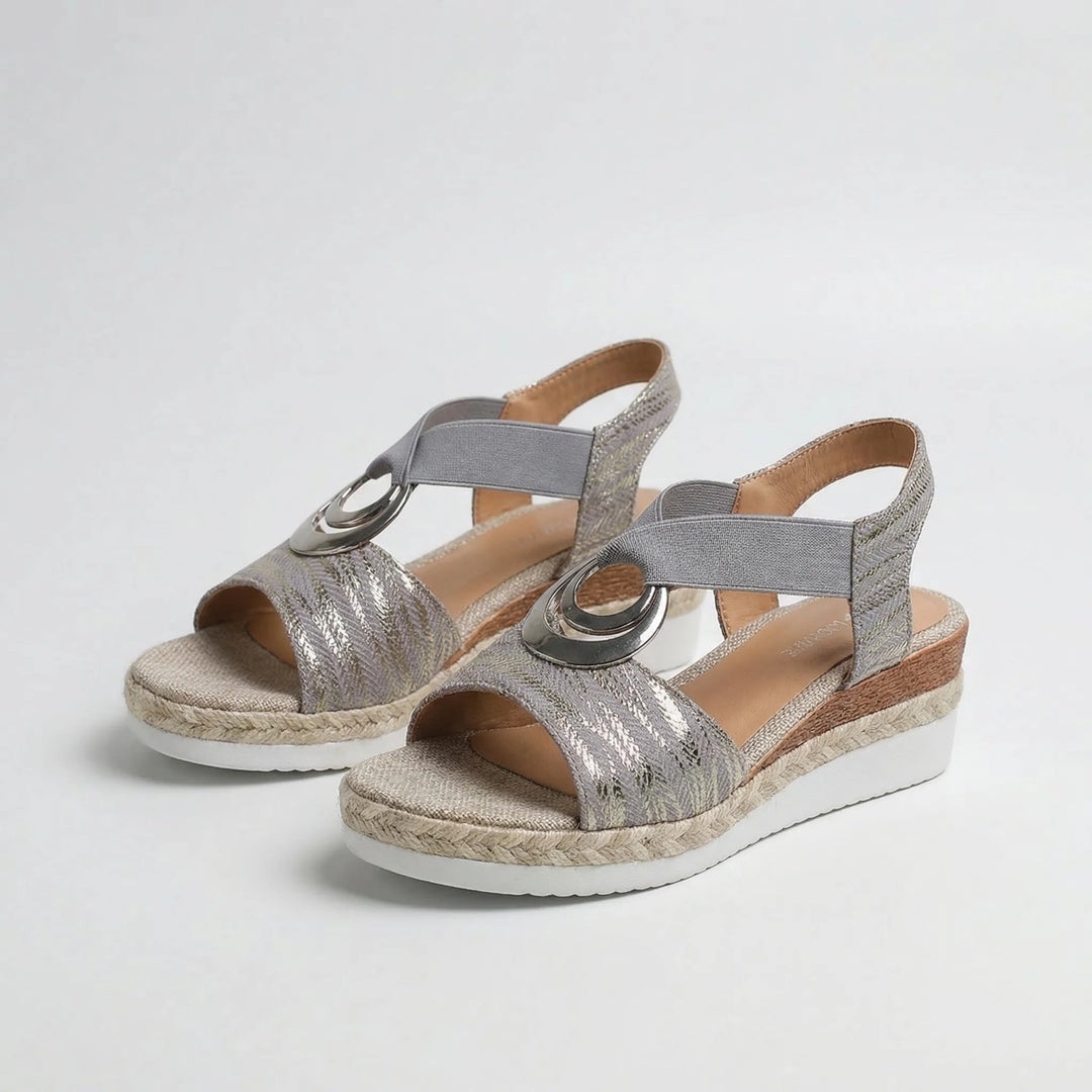 Tiril™ – Ortopediske Gel Såle Sandaler med 4 cm Hælstøtte