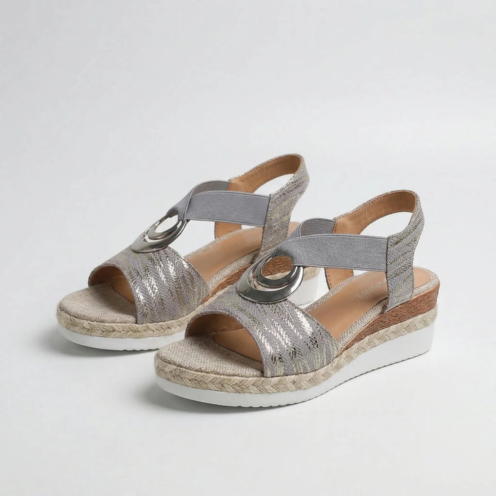 Tiril™ – Ortopediske Gel Såle Sandaler med 4 cm Hælstøtte