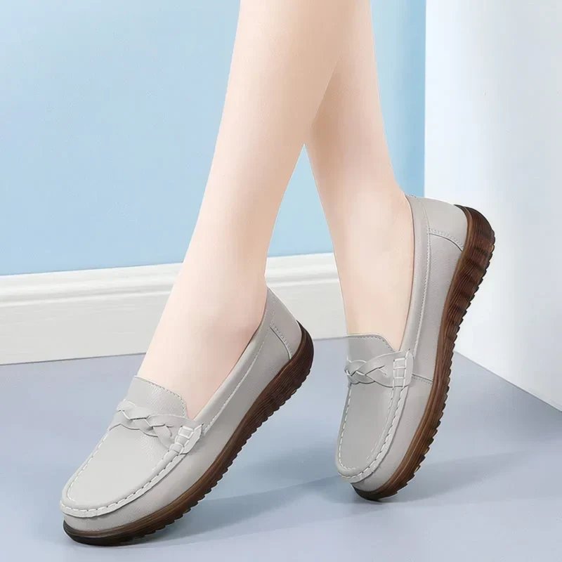 Andrea™ – Ortopediske vidde slip-on loafers