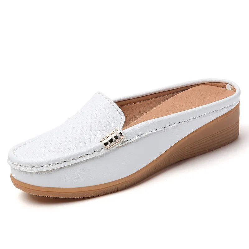 Mariann™ – Åpen Rygg Premium Ortopediske Slip-On Loafers