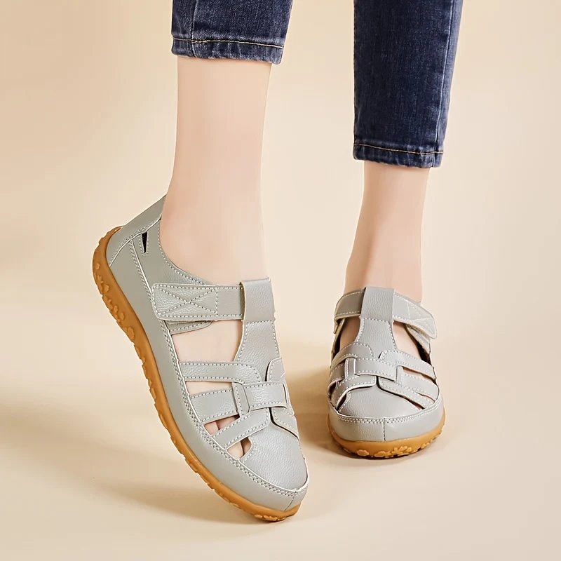 Iselin™ – Sandaler med borrelåslukking for komfortabel gåing