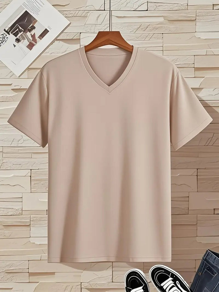 Tom™ – V-hals Slim Fit T-skjorte med korte ermer