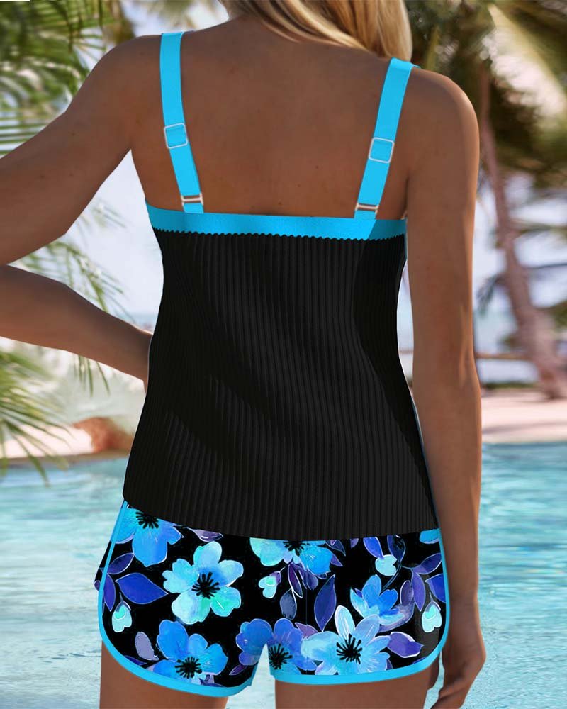 Tora™ – To-delt Stilig Tankini Sett