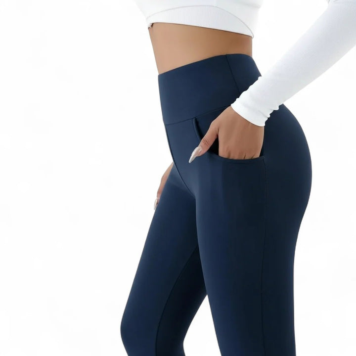 ThermoFleece™ – Høyt liv Fleeceforet Varme Strømpebukser