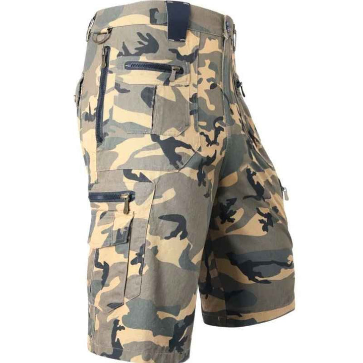 William™ – Multi Pocket Cargo Shorts med Justerbar Passform
