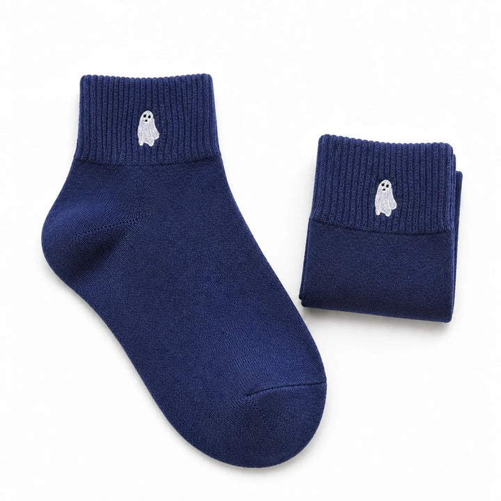 CreepySocks™ –  Skumle Broderte Ribbede Halloween Sokker