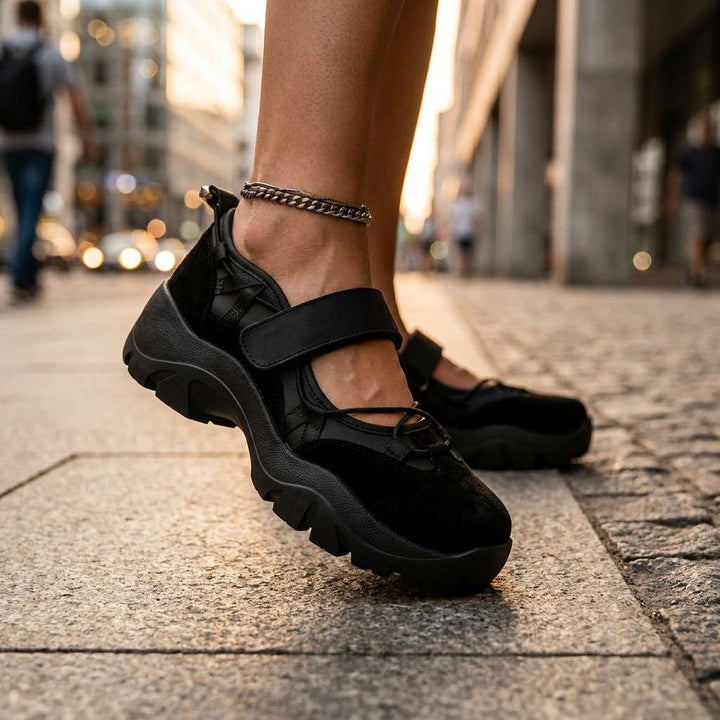 SoftSteps™ – Justerbare stropp chunky sport sandaler