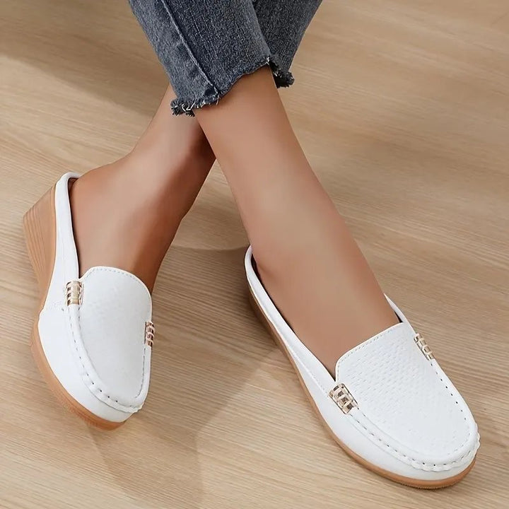 Mariann™ – Åpen Rygg Premium Ortopediske Slip-On Loafers
