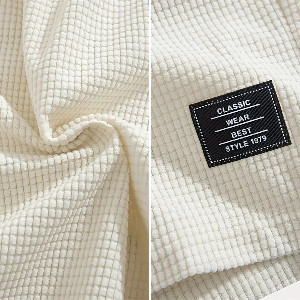 Oskar™ – Vaffelstrikkede Drawstring Sommerbukser