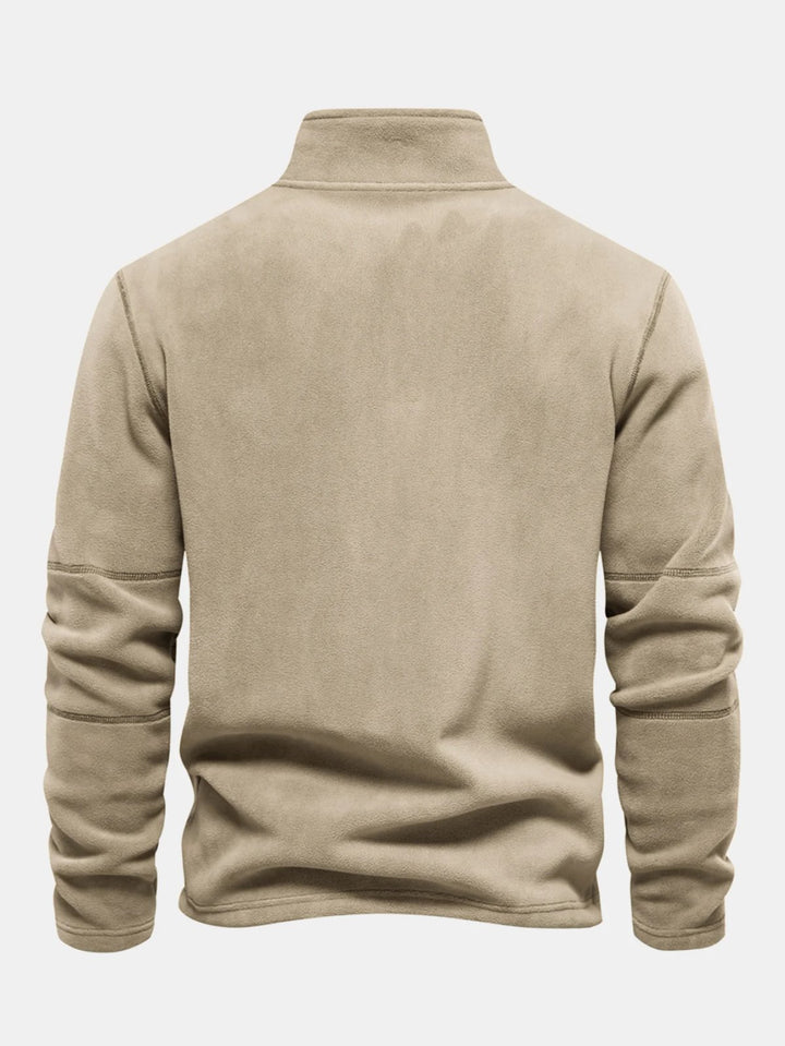 Sverre™ – Quarter Zip Høyhalset Sweatshirt