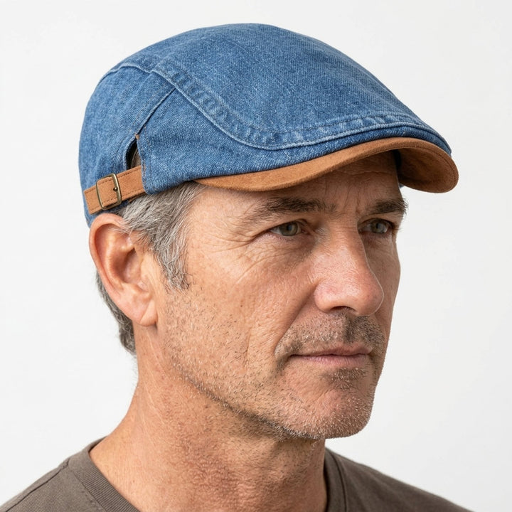 Birk™ – Vintage Newsboy Cap for uformelt bruk