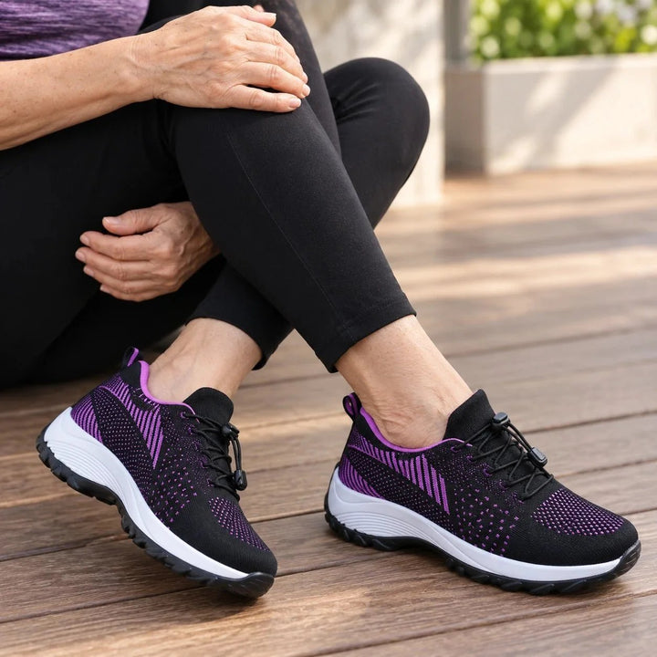Solara™ – Ortopediske Antiskli Bred Passform Sneakers