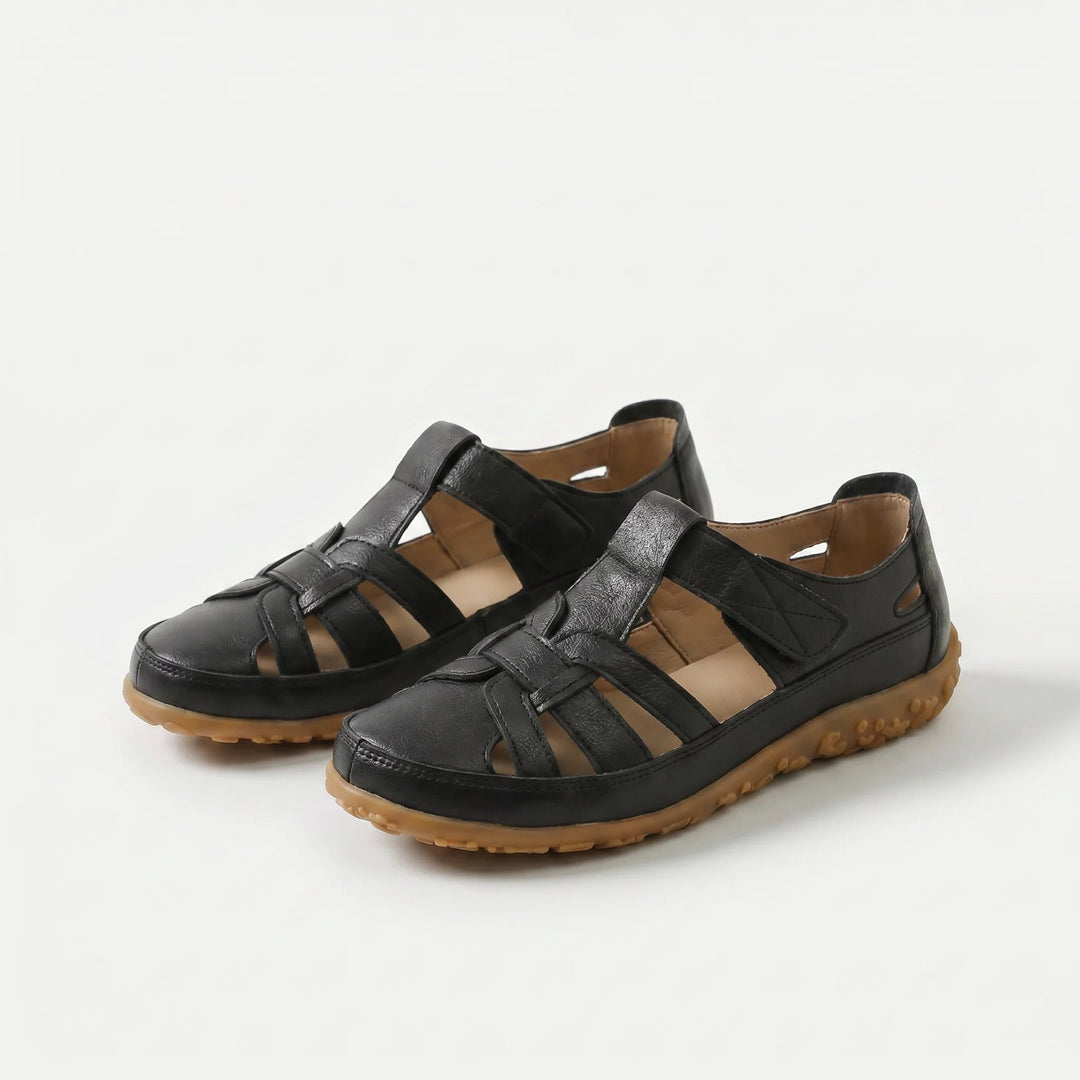Iselin™ – Sandaler med borrelåslukking for komfortabel gåing