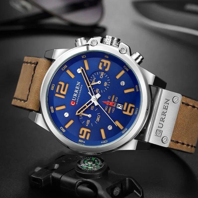 Mason™ – Solid og stilren kronograf klokke