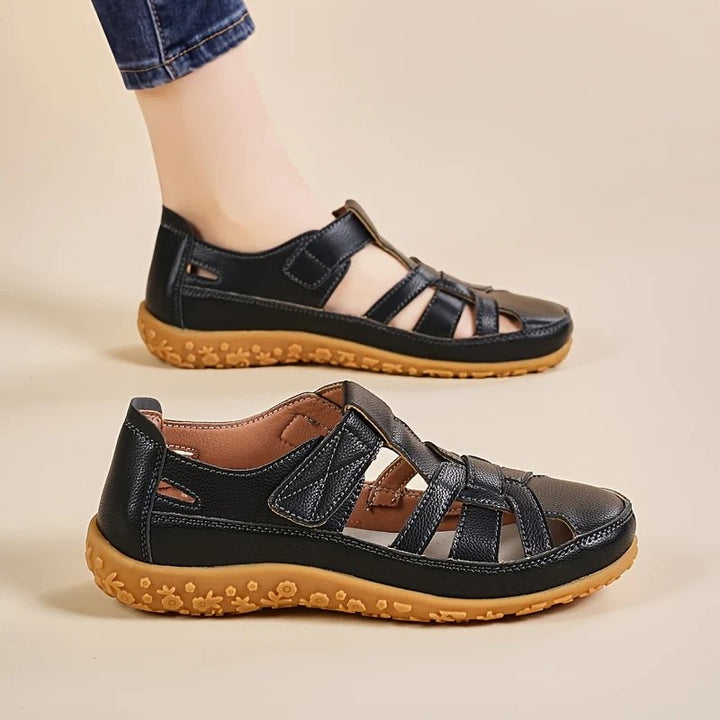 Iselin™ – Sandaler med borrelåslukking for komfortabel gåing