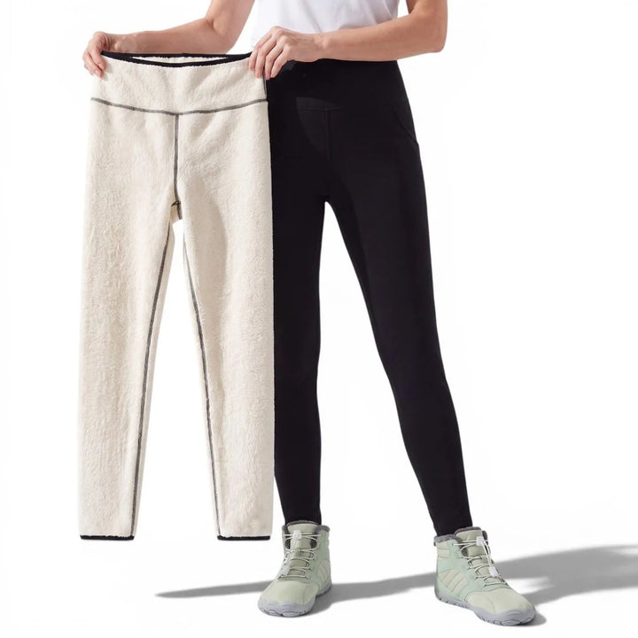 ThermoFleece™ – Høyt liv Fleeceforet Varme Strømpebukser