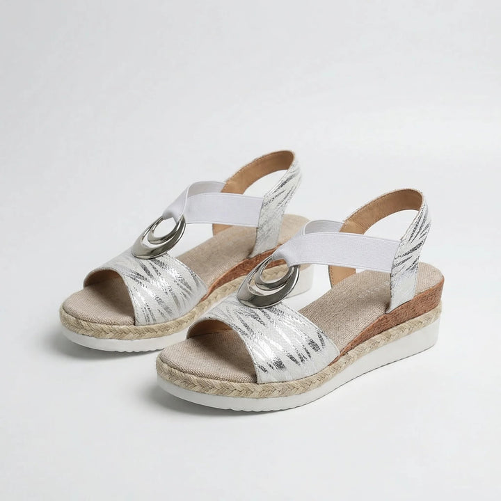 Tiril™ – Ortopediske Gel Såle Sandaler med 4 cm Hælstøtte