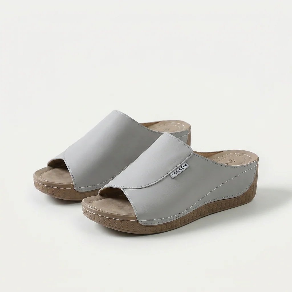 Julie™ – Polstret Bue Støtte Plattform Sandle.