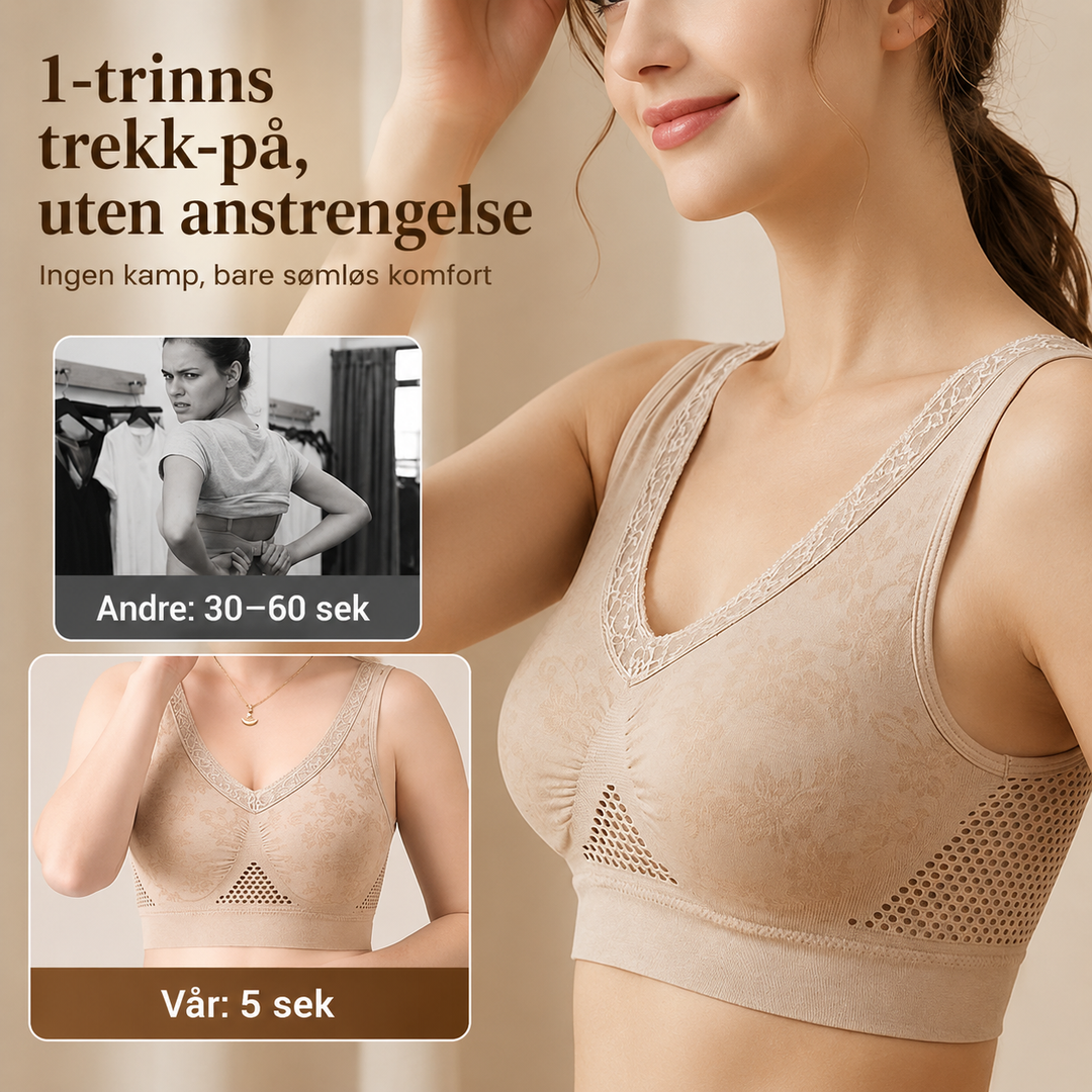 Bellevia™ – Pustende Trådløs Støtte-BH