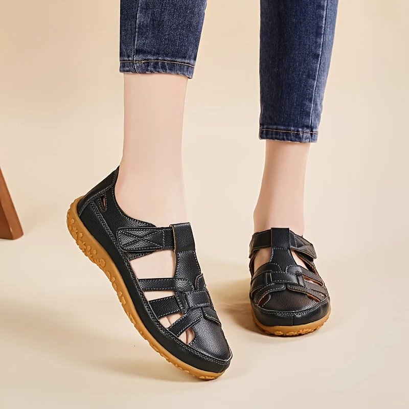 Iselin™ – Sandaler med borrelåslukking for komfortabel gåing