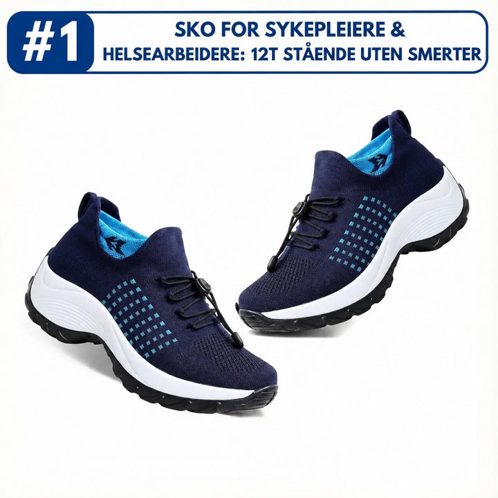 ErgoWalk™ – Ergonomiske Polstrede Komfort Sneakers