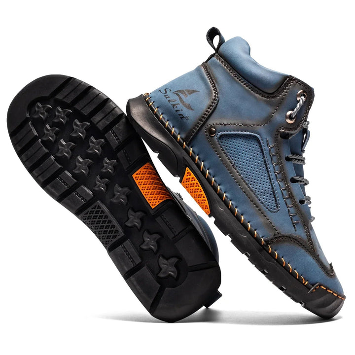 Matteo™ – Håndlagde snørebånd høy-top sneakers