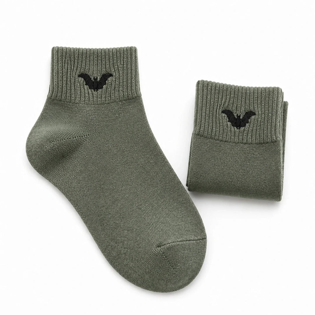 CreepySocks™ –  Skumle Broderte Ribbede Halloween Sokker