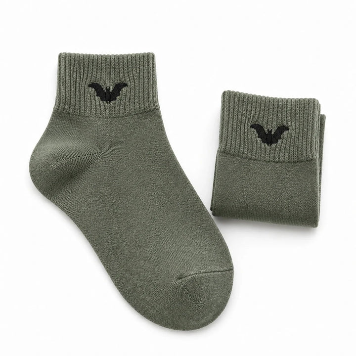 CreepySocks™ –  Skumle Broderte Ribbede Halloween Sokker
