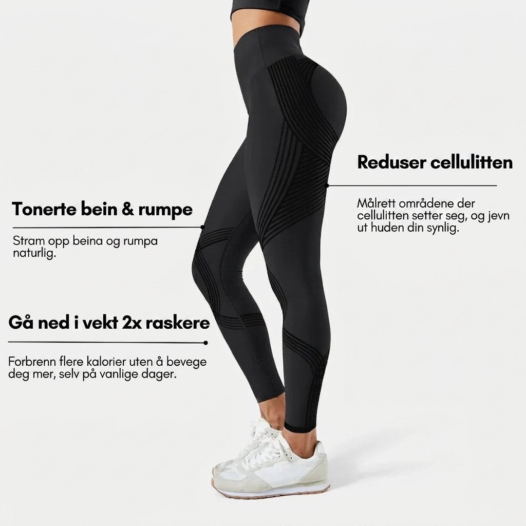 ActiveFit™ – Høy midje kompresjons sculpting leggings