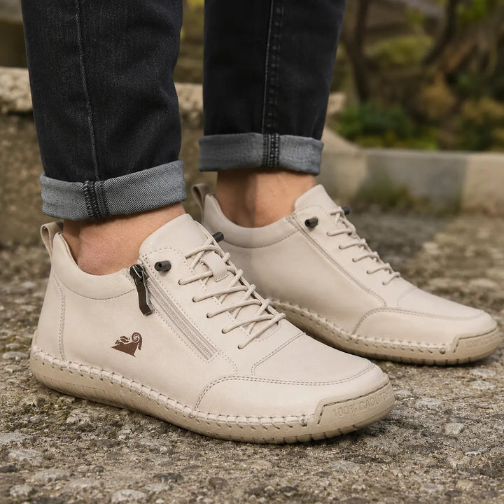 OrthoFit™ – Ergonomiske Polstrede Sneakers med Sideglidelås