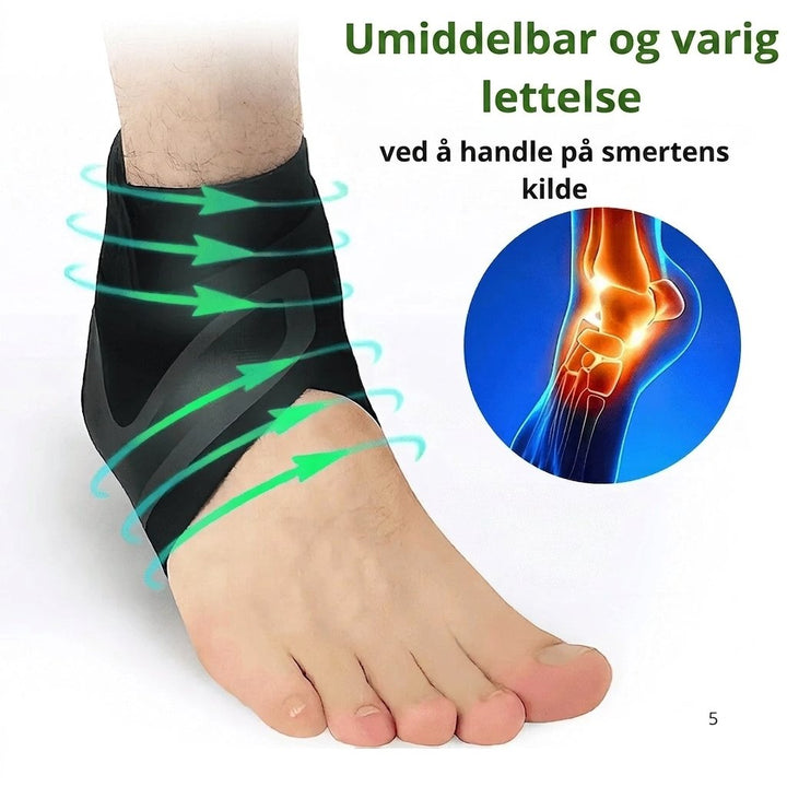 Karine™ – Justerbart Kompresjonsankelstøttebandasje