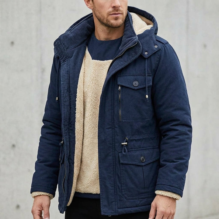 Gustav™ – Hettefleece-lined Cargo Vinterparka