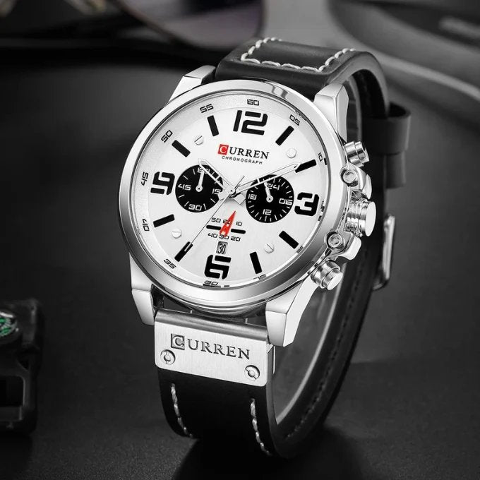 Mason™ – Solid og stilren kronograf klokke