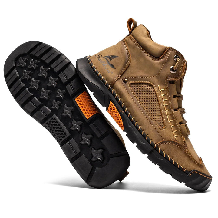 Matteo™ – Håndlagde snørebånd høy-top sneakers