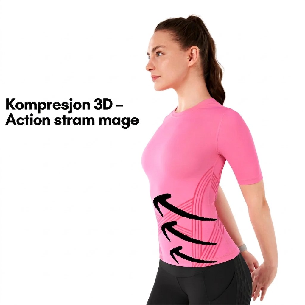ContourFit™ – 3D Kompresjonsformende T-skjorte
