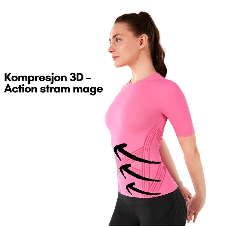 ContourFit™ – 3D Kompresjonsformende T-skjorte