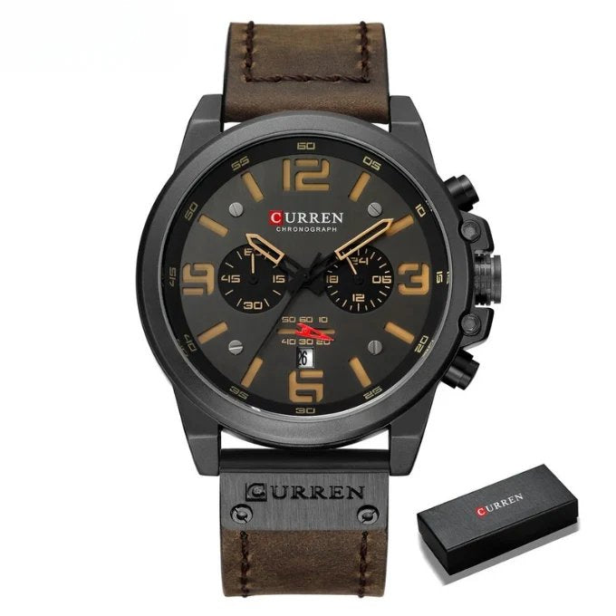 Mason™ – Solid og stilren kronograf klokke