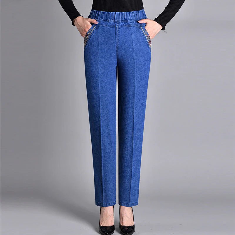 Gunn™ – Høyt liv Sidelommer Stretch Jeans