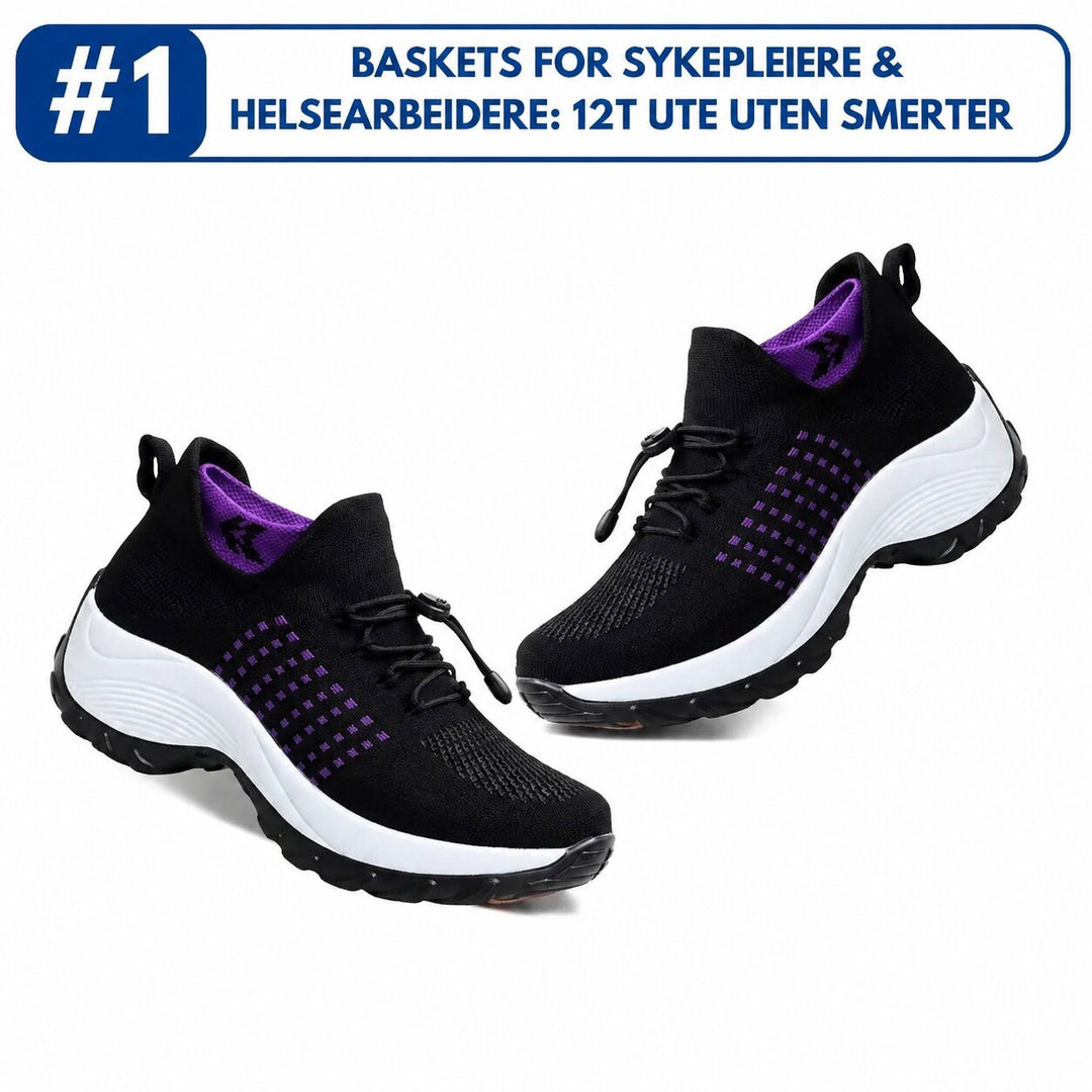 ErgoWalk™ – Ergonomiske Polstrede Komfort Sneakers