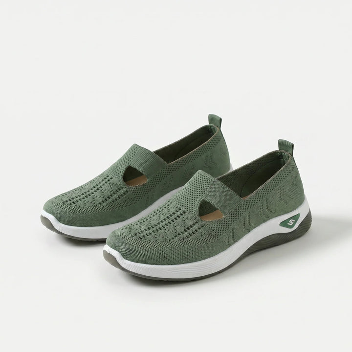 May™ – | Ortopediske Pustende Slip-On Sneakers
