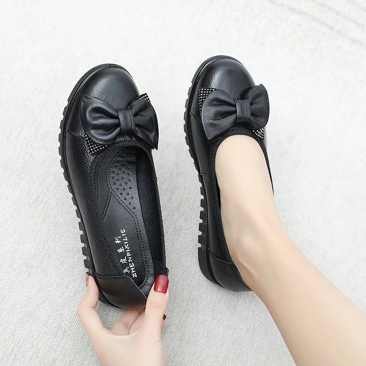 Lotte™ – Polstrede Bue Slip-On Sko