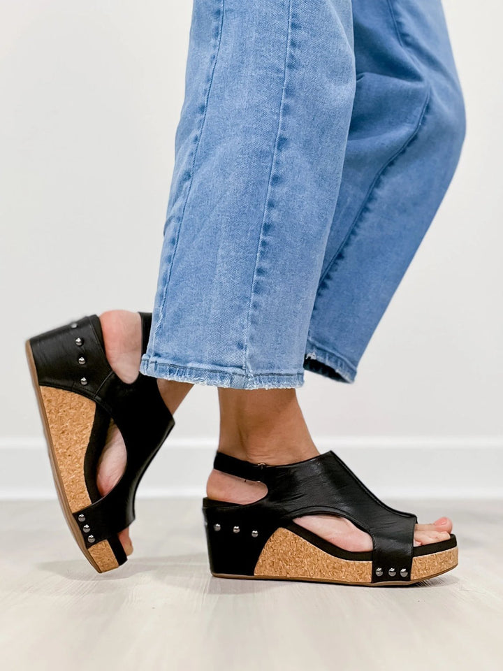 Annika™ – Spiked Platå Sandaler