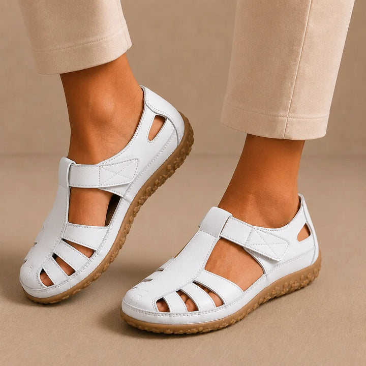 OrthoVita™ – Antiskli Polstret Sandaler med Lukket Tå