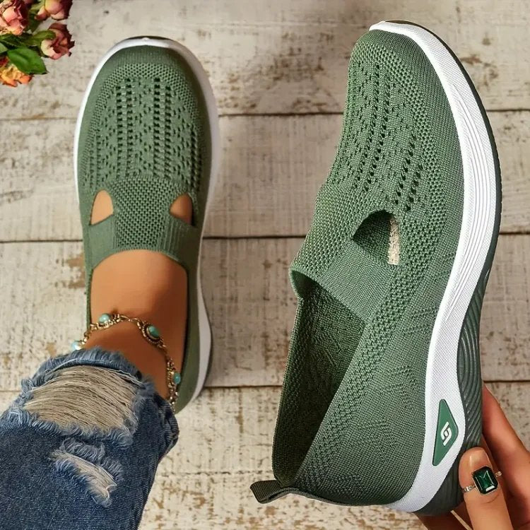 Vella™ – Ortopediske Pustende Slip-On Sneakers