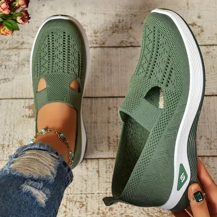 Vella™ – Ortopediske Pustende Slip-On Sneakers