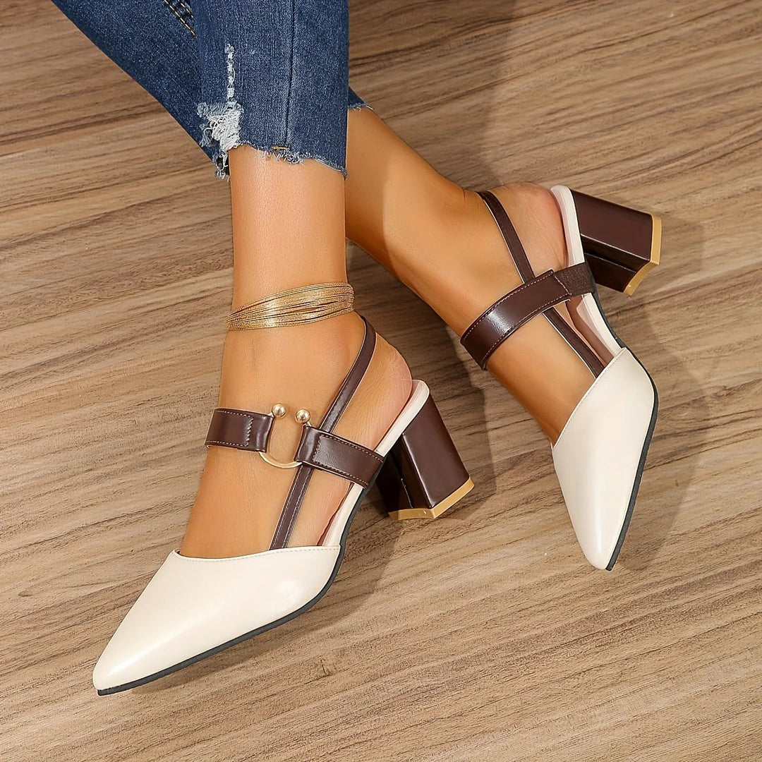Anette™ – Heldekkende Roma Collection Hæl Sandaler