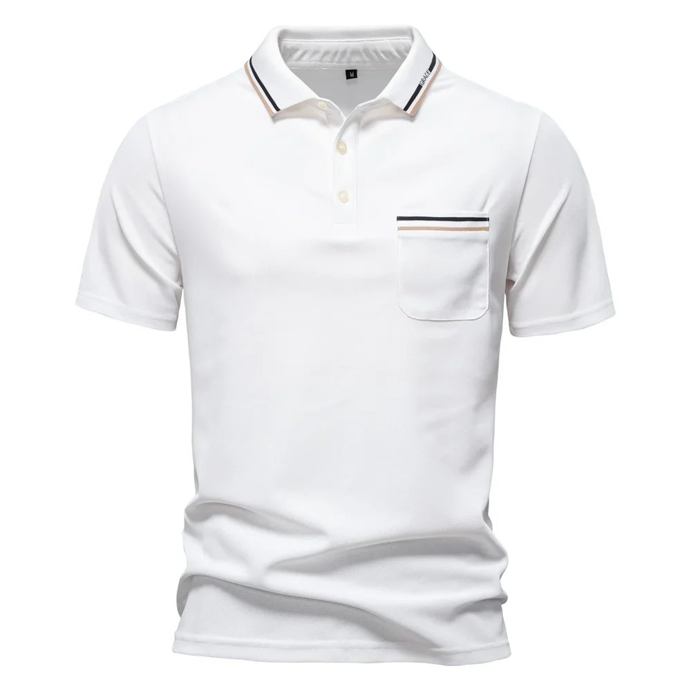 Xavier™ – Smart Casual Strikket Topp for Menn