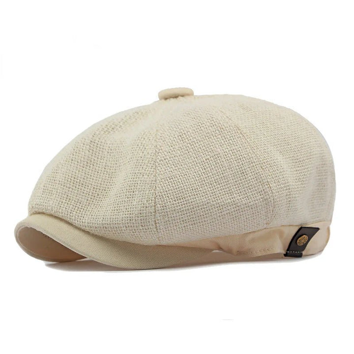 Maiken™ – Pustende Newsboy Caps med justerbar stropp