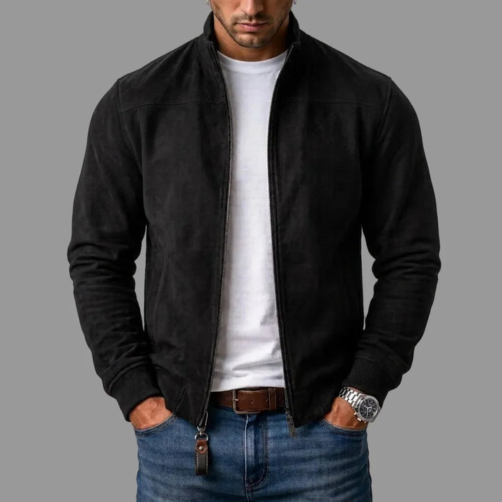 Oliver™ – Full-Zip Ståkrage Bomberjakke