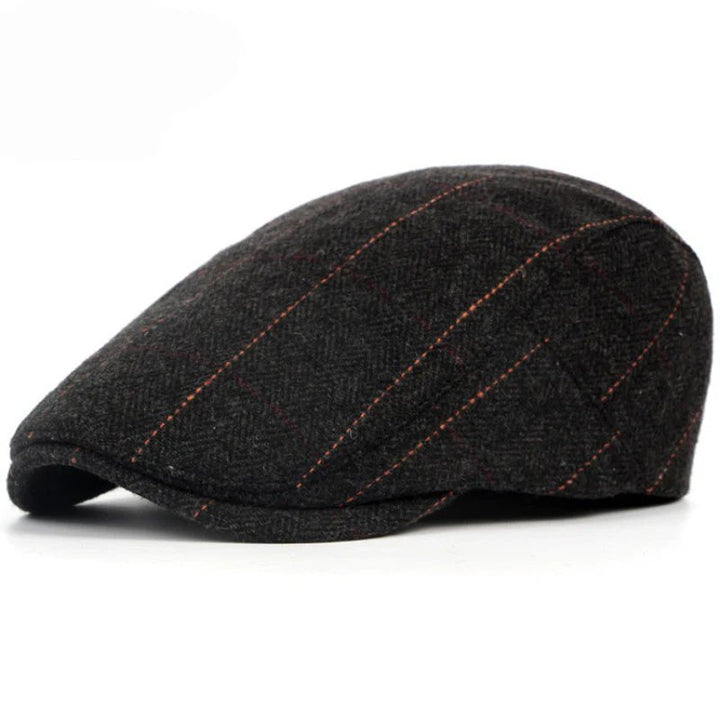 Roald™ – Rutete Herringbone Flat Cap